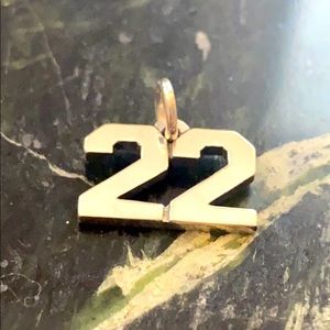 James Avery Ivy League #22 charm